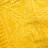 Vintage 90s Cotton Beach Towels - Yellow Surf