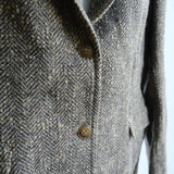 Vintage 90s Tweed Wool Blend 'Sportscraft' Blazer Jacket - 10-14