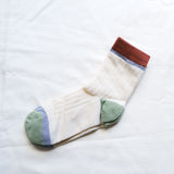 Colour Block Knit Socks