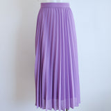 Lilac Pleated 'Witchery' Midi Skirt - 12-14