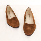 Brown Suede Leather 'Hush Puppies' Pumps - 7.5/38