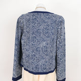 Indigo Dyed Cotton 'Ishka' Jacket - 10-14